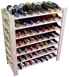 56 Bottle Modular Fir Wine Rack (Free Shipping!)