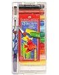 Faber-Castell 12 Gel Sticks With Brush