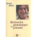 Dictionnaire g�n�alogique des pr�noms
