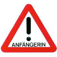 ANF�NGERIN-Hinweisschild, 170 mm x 150 mm