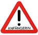 Produkt-Bild: ANF&Auml;NGERIN-Hinweisschild, 170 mm x 150 mm