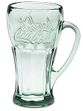 Libbey Coca-Cola 14-Ounce Mugs, Set of 4, Georgia Green