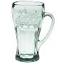 Libbey Coca-Cola 14-Ounce Mugs, Set of 4, Georgia Green