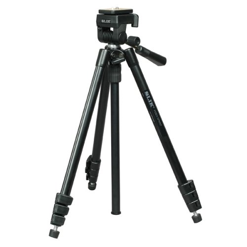 Slik SPRINT VIDEO Travel Tripod with Fluid-Effect 2-Way Panhead
