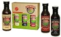 Big Acres Sauces Ginger Teriyaki, Mild BBQ and Hot BBQ Gift Pack, Set of 3