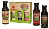 Big Acres Sauces Teriyaki, Mild BBQ and Hot BBQ Gift Pack, Set of 3