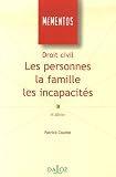 Revue Dalloz-Sirey  / Droit civil : Les personnes, la famille, les incapacités