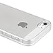 eForCity TPU Rubber Skin Case Compatible with Apple iPhone 5 / 5S, Clear - Retail Packaging - Clear