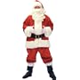 Deluxe Luxury Santa Suit Costume - Standard One-Size