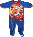 Disney Pixar Cars "Lightning McQueen Piston Cup" Footed Blanket Sleeper for infants