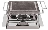 Paderno World Cuisine 9-Inch Stone Grill Set