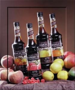 Monin Syrups Peach Tea Concentrate Syrup, 750 ml botttle