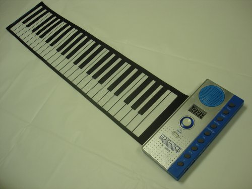 Childrens Toyshop  Musical Instruments : Roll up Synthesizer Piano with Reponsive Keys