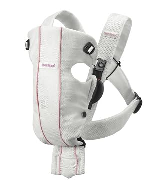 BabyBj?Air Carrier - White/Pink