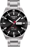 Tissot Men's T0444302105100 PRS 516 Black Day Date Dial Watch