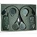 GSI Super Quality BlueTooth Outdoor Waterproof Audio System for Motorcycles/Motorbikes/Skiing/Biking - Rider to Rider Super-Range Intercom - Helmet to Helmet 2-Way Radio Headset - Auto Connects to Bluetooth Mobile Phones for Handsfree Music and Calls
