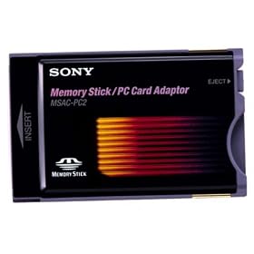 Sony MSAC-PC2 PC Card Adaptor For Memory Stick