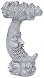 VCS  MMGBS Man In The Moon Design Pedestal Stand for Bird Baths or Mirror Balls