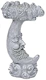 VCS  MMGBS Man In The Moon Design Pedestal Stand for Bird Baths or Mirror Balls