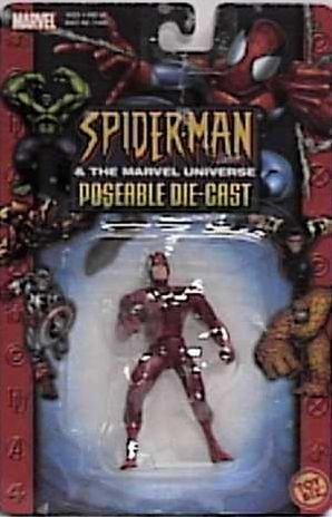  Spider-Man (Toy Biz) Daredevil Marvel Universe Die-Cast Action Figure