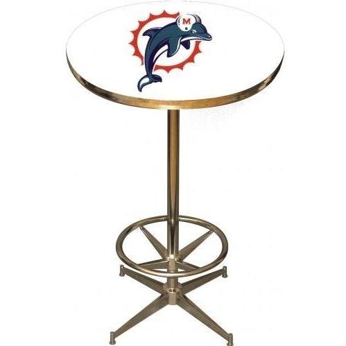 Imperial International Miami Dolphins Pub Table