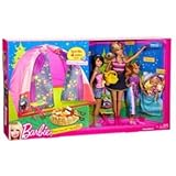 barbie coleman camping set
