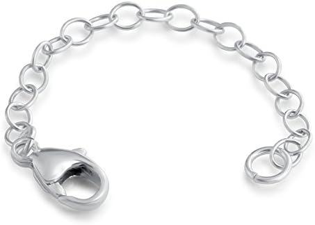 925 Sterling Silver 2.5mm Extender Chain 2" 3" 4" 5" 6"