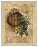International Arts Cabernet Selections Burlap Transfer Artwork