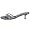GUESS Women's Delaquin 2 Sandal,Silver,6 M