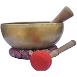 8"Amazing Solar Plexus Chakra Tibetan Singing Bowl-Handmade singing bowl , Singing bowl from Nepal,meditation bowls.