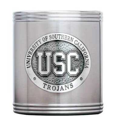 University of New Mexico Lobos Stainless Steel Can Cooler - NCAA College Athletics