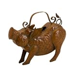 Classic Decorative Pig Statue Sculpture/Watering Can