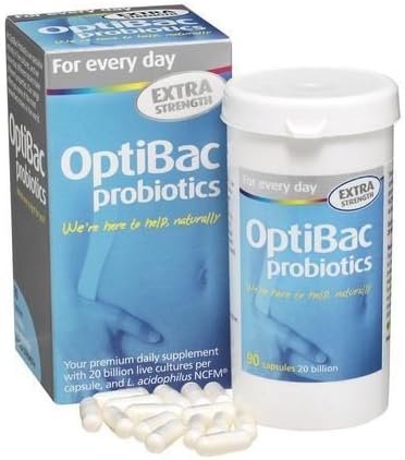 (12 PACK) - Optibac For Daily Wellbeing - Extra Strength Capsules | 30s | 12 PACK - SUPER SAVER - SAVE MONEY