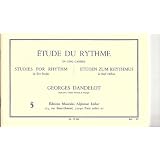 ETUDE DU RYTHME VOLUME 5par LEDUC