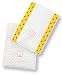 SwaddleDesigns Baby Burpies - Set of 2 - Pop Dots - Yellow with Orange Dots and Orange Polka Dots