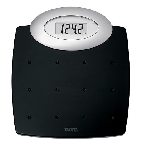 HealthPersonalCare: Tanita Black Digital Lithium Scale