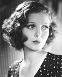 LORETTA YOUNG 8x10 B&W PHOTO