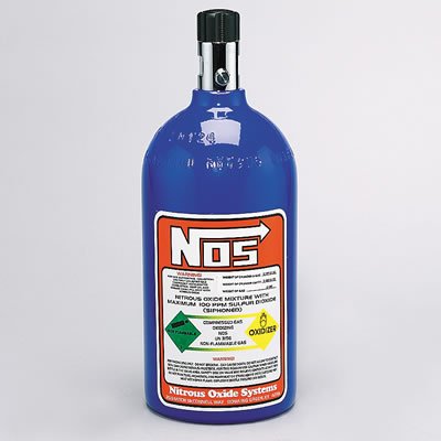 NOS 14710NOS Blue Aluminum 2-pound Nitrous Bottle