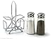 Salt and Pepper Shaker Set with Rack