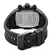 Invicta Men's 6724 Lupah Collection Chronograph Black Ion-Plated Black Rubber Watch Invicta Men's 6724 Lupah Collection Chronograph Black Ion-Plated Black Rubber Watch