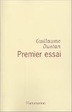Premier essai : Chronique du temps présent