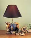 Cow Poke Cowboy Table or Desk Lamp