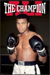 Muhammad Ali Champion 24x36 Sports Poster Framed