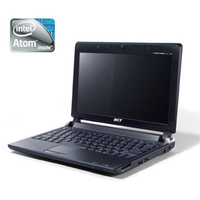 Acer Aspire One 531h 10.1-Inch Diamond Black Netbook - 6 Hour Battery Life