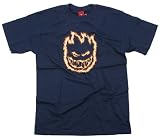 Spitfire Charred Remains Men's T-Shirt - Navy
