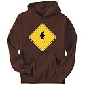 Hoodie Mens Brown " Burma Map " Countries