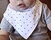 Bandana Bib - Best Baby Bandana Drool Bibs for Girls - Premium Burpy Bib and Drool Cloth Made by Moms for Moms