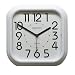 Ingraham Square Cascade Wall Clock, White