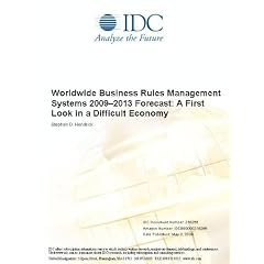 Worldwide Business Rules Management Systems 20092013 Forecast: A First Look in a Difficult Economy