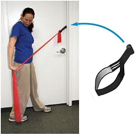 SUPER EXERCISE BAND® Flat Resistance Band Door Anchor | Fitness Band Door Attachment